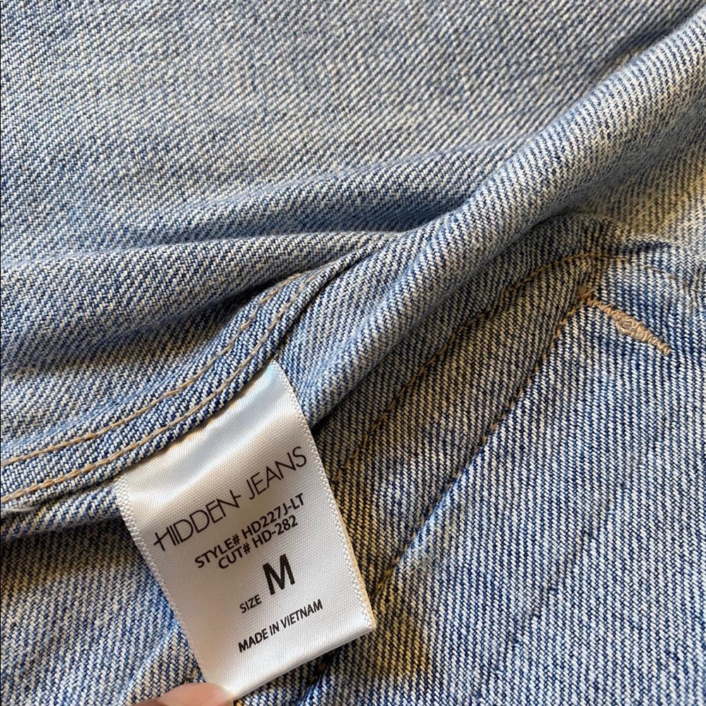 🆕HIDDEN Distressed Denim Jacket - Picture 7 of 11